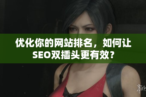 优化你的网站排名，如何让SEO双插头更有效？