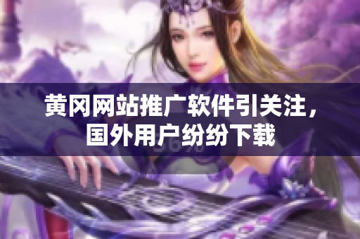 黄冈网站推广软件引关注，国外用户纷纷下载