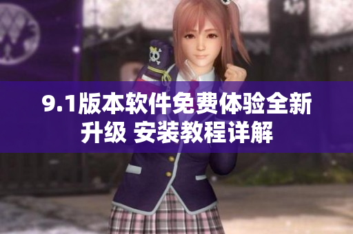 9.1版本软件免费体验全新升级 安装教程详解