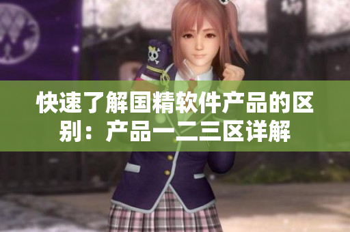 快速了解国精软件产品的区别：产品一二三区详解