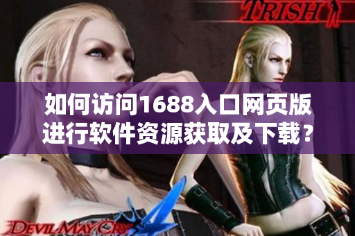 如何访问1688入口网页版进行软件资源获取及下载？