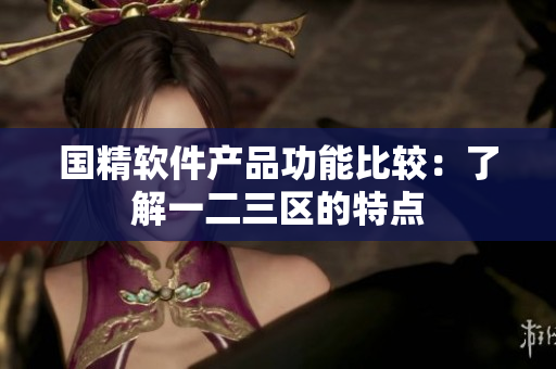 国精软件产品功能比较：了解一二三区的特点