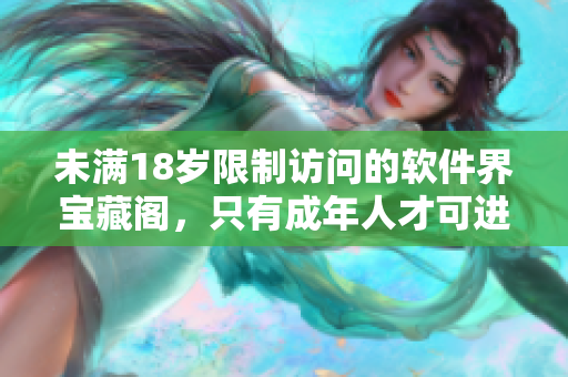 未满18岁限制访问的软件界宝藏阁，只有成年人才可进入