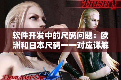 软件开发中的尺码问题：欧洲和日本尺码一一对应详解