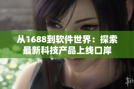 从1688到软件世界：探索最新科技产品上线口岸