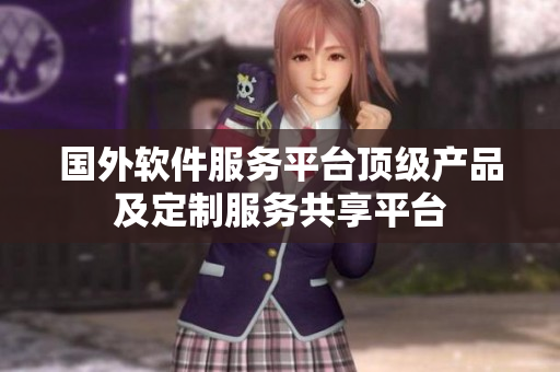 国外软件服务平台顶级产品及定制服务共享平台