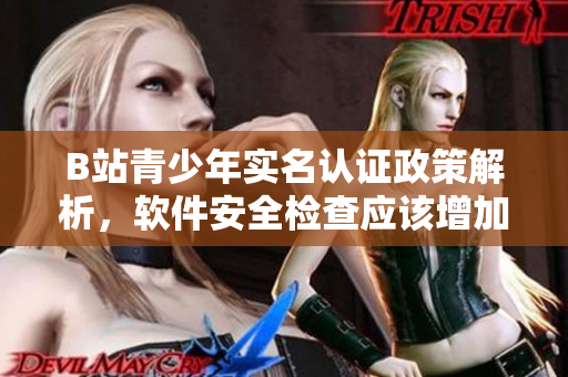 B站青少年实名认证政策解析，软件安全检查应该增加注意