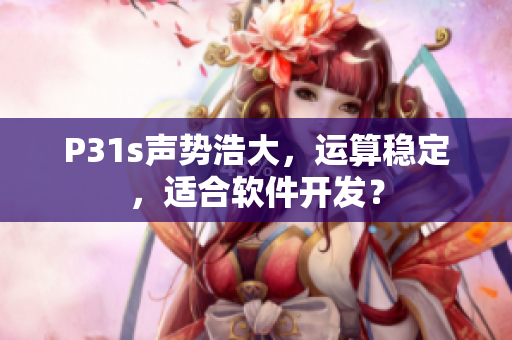 P31s声势浩大，运算稳定，适合软件开发？
