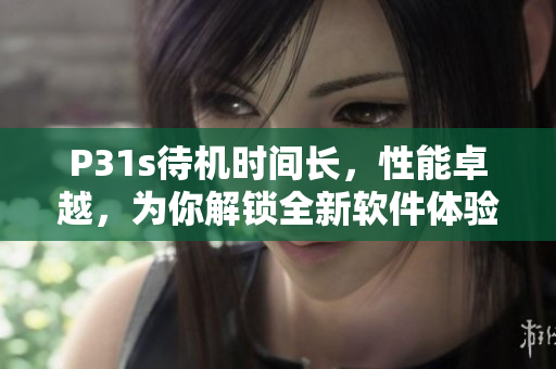 P31s待机时间长，性能卓越，为你解锁全新软件体验
