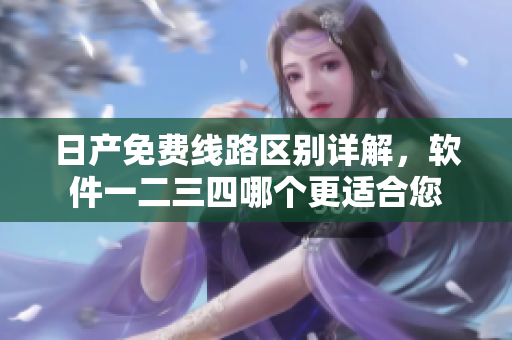 日产免费线路区别详解，软件一二三四哪个更适合您