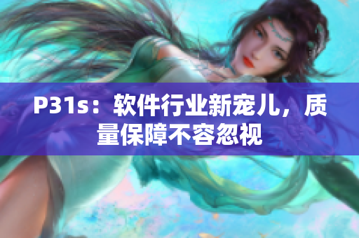 P31s：软件行业新宠儿，质量保障不容忽视