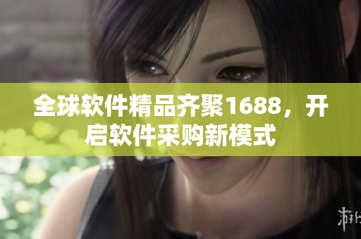 全球软件精品齐聚1688，开启软件采购新模式