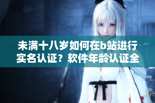 未满十八岁如何在b站进行实名认证？软件年龄认证全解析