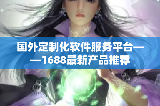 国外定制化软件服务平台——1688最新产品推荐