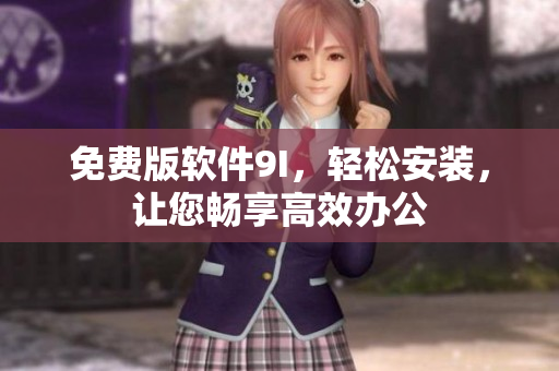 免费版软件9I，轻松安装，让您畅享高效办公