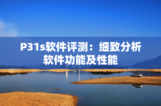 P31s软件评测：细致分析软件功能及性能