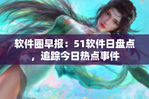 软件圈早报：51软件日盘点，追踪今日热点事件