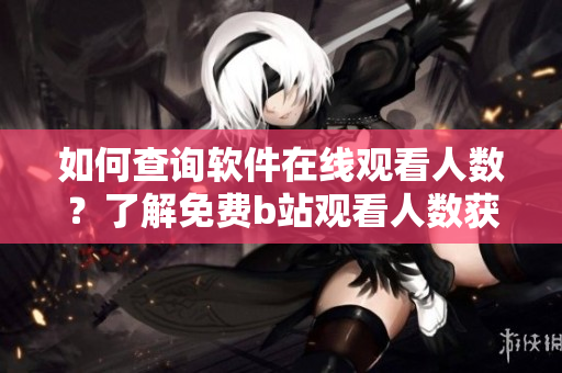 如何查询软件在线观看人数？了解免费b站观看人数获取方法
