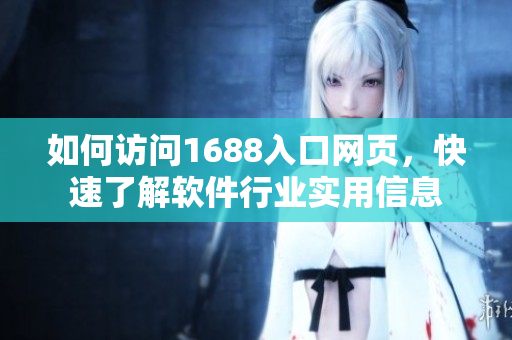 如何访问1688入口网页，快速了解软件行业实用信息