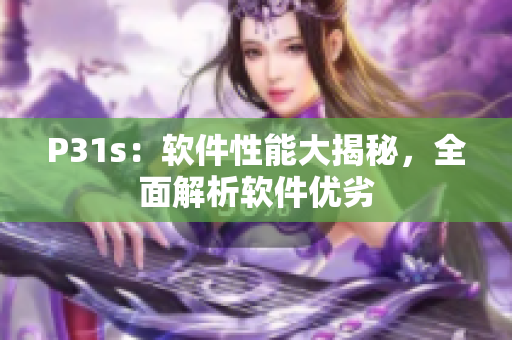 P31s：软件性能大揭秘，全面解析软件优劣