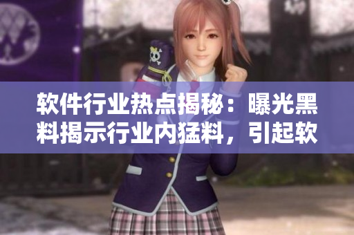 软件行业热点揭秘：曝光黑料揭示行业内猛料，引起软件圈热议