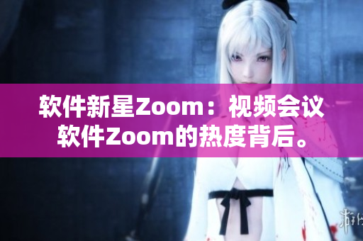 软件新星Zoom：视频会议软件Zoom的热度背后。