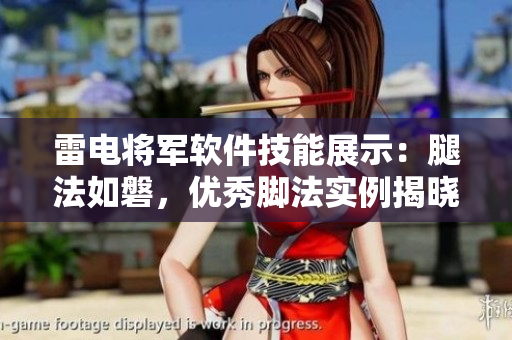 雷电将军软件技能展示：腿法如磐，优秀脚法实例揭晓
