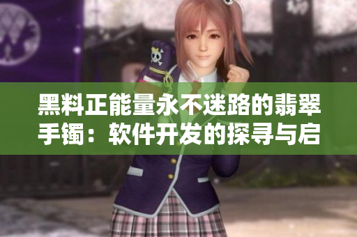 黑料正能量永不迷路的翡翠手镯：软件开发的探寻与启示