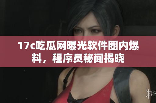 17c吃瓜网曝光软件圈内爆料，程序员秘闻揭晓