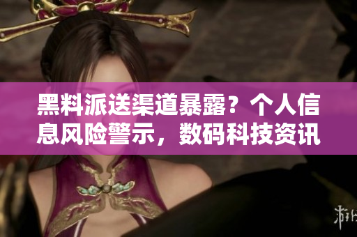 黑料派送渠道暴露？个人信息风险警示，数码科技资讯揭秘