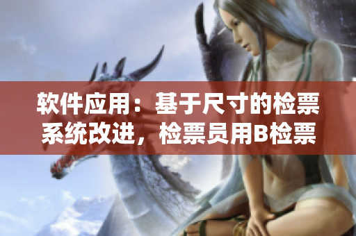 软件应用：基于尺寸的检票系统改进，检票员用B检票登记进车
