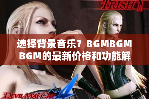 选择背景音乐？BGMBGMBGM的最新价格和功能解析