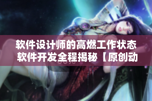 软件设计师的高燃工作状态 软件开发全程揭秘【原创动态图】