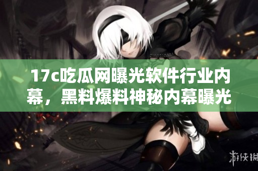 17c吃瓜网曝光软件行业内幕，黑料爆料神秘内幕曝光