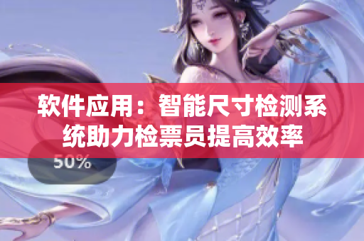 软件应用：智能尺寸检测系统助力检票员提高效率