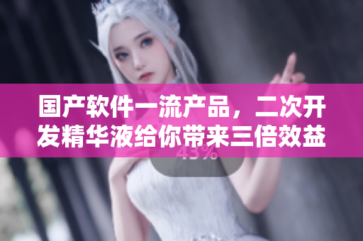 国产软件一流产品，二次开发精华液给你带来三倍效益