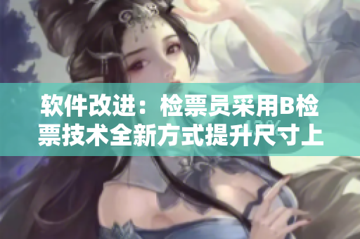 软件改进：检票员采用B检票技术全新方式提升尺寸上车效率
