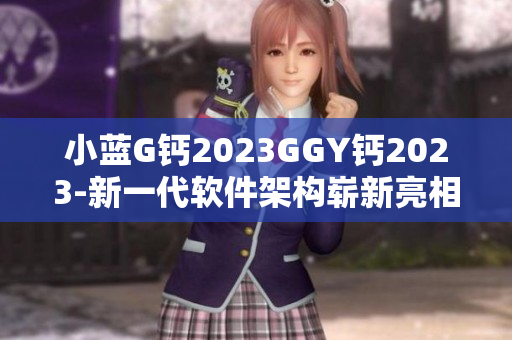小蓝G钙2023GGY钙2023-新一代软件架构崭新亮相