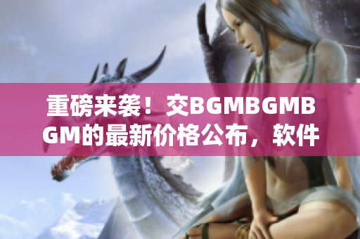 重磅来袭！交BGMBGMBGM的最新价格公布，软件行业大揭秘！