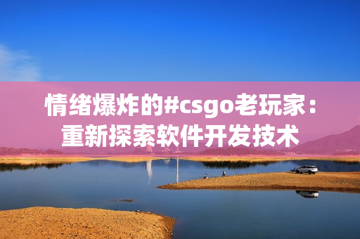情绪爆炸的#csgo老玩家：重新探索软件开发技术