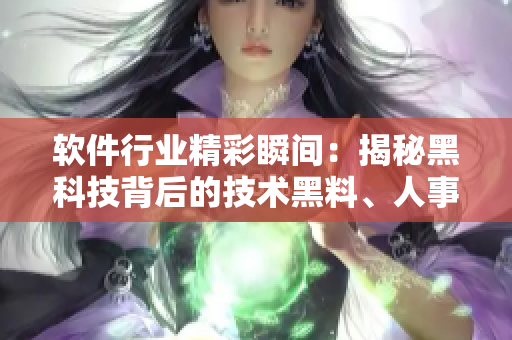 软件行业精彩瞬间：揭秘黑科技背后的技术黑料、人事内幕及行业深度报道