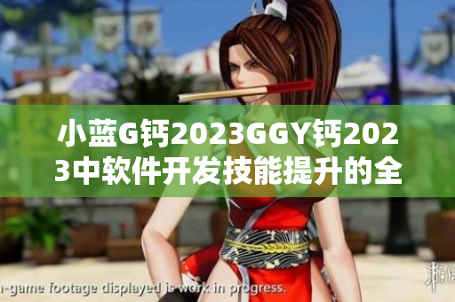 小蓝G钙2023GGY钙2023中软件开发技能提升的全面指南