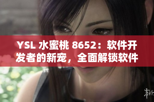 YSL 水蜜桃 8652：软件开发者的新宠，全面解锁软件创作乐趣