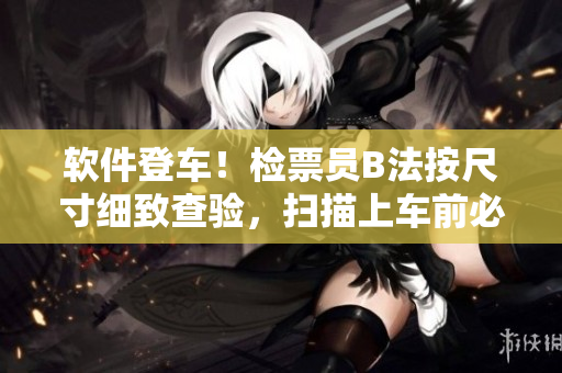 软件登车！检票员B法按尺寸细致查验，扫描上车前必备！