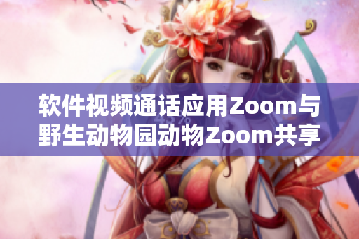 软件视频通话应用Zoom与野生动物园动物Zoom共享名称引起混淆