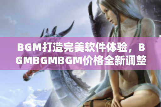 BGM打造完美软件体验，BGMBGMBGM价格全新调整