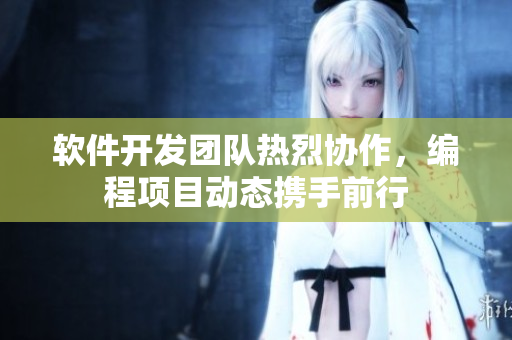 软件开发团队热烈协作，编程项目动态携手前行