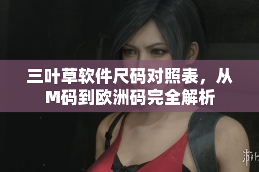 三叶草软件尺码对照表，从M码到欧洲码完全解析