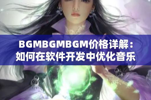 BGMBGMBGM价格详解：如何在软件开发中优化音乐选择与使用