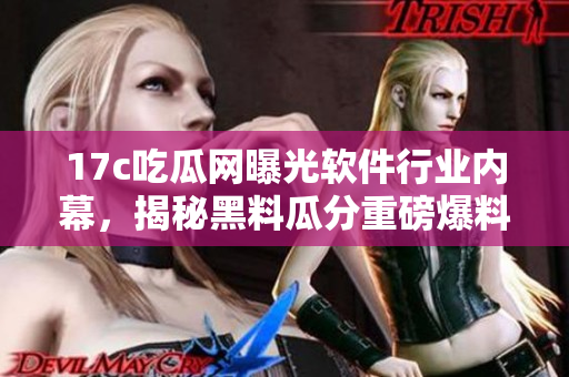 17c吃瓜网曝光软件行业内幕，揭秘黑料瓜分重磅爆料